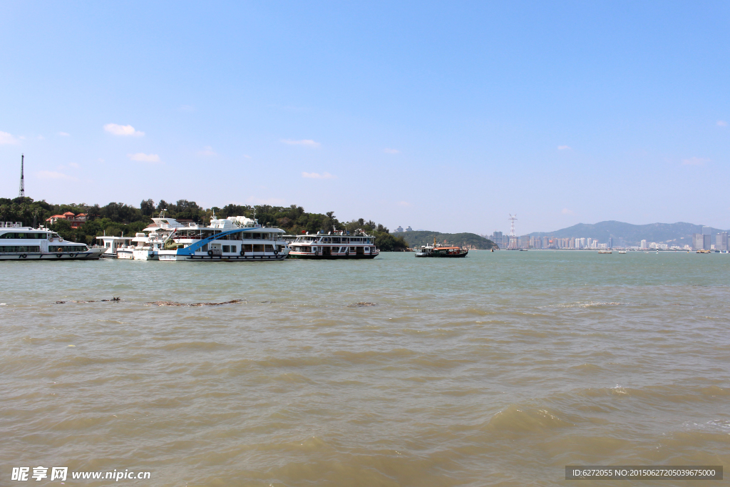 厦门渡轮码头海景