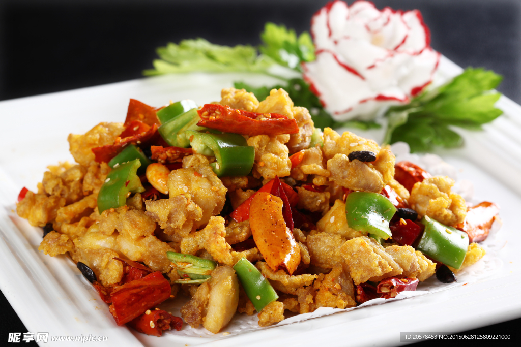 鲜味辣子鸡