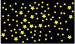 繁星的夜空