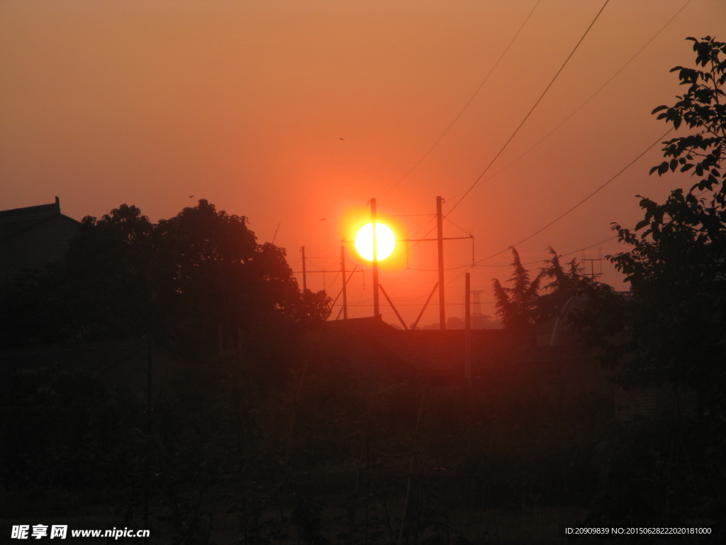 夕阳