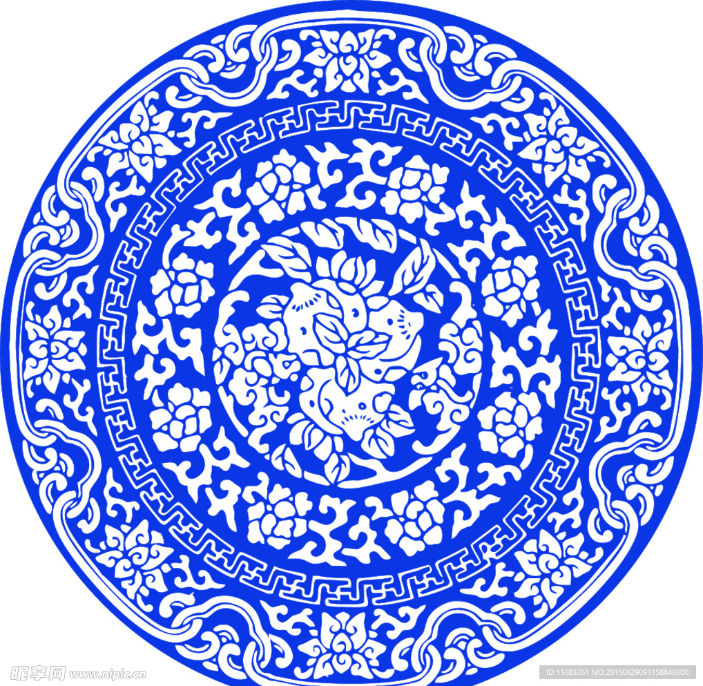 青花磁