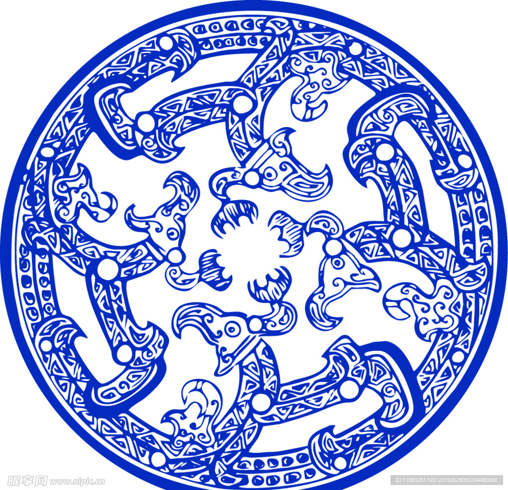 青花磁