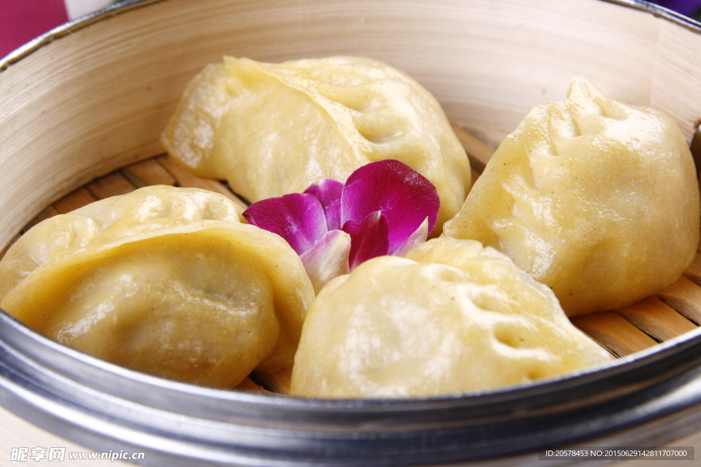 玉米面蒸饺