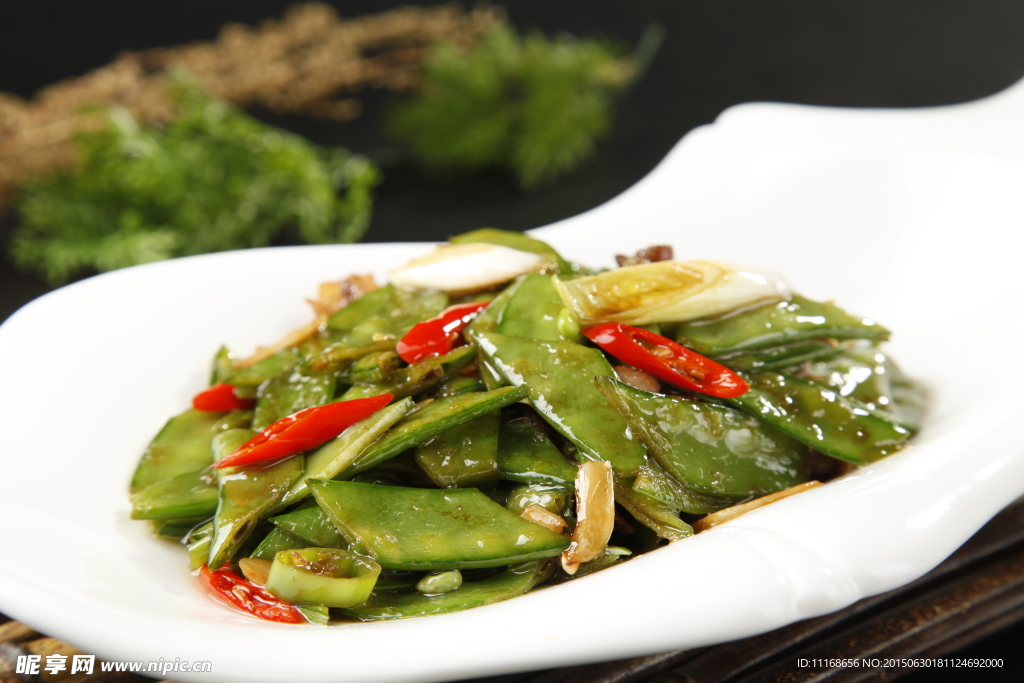 小炒荷兰豆