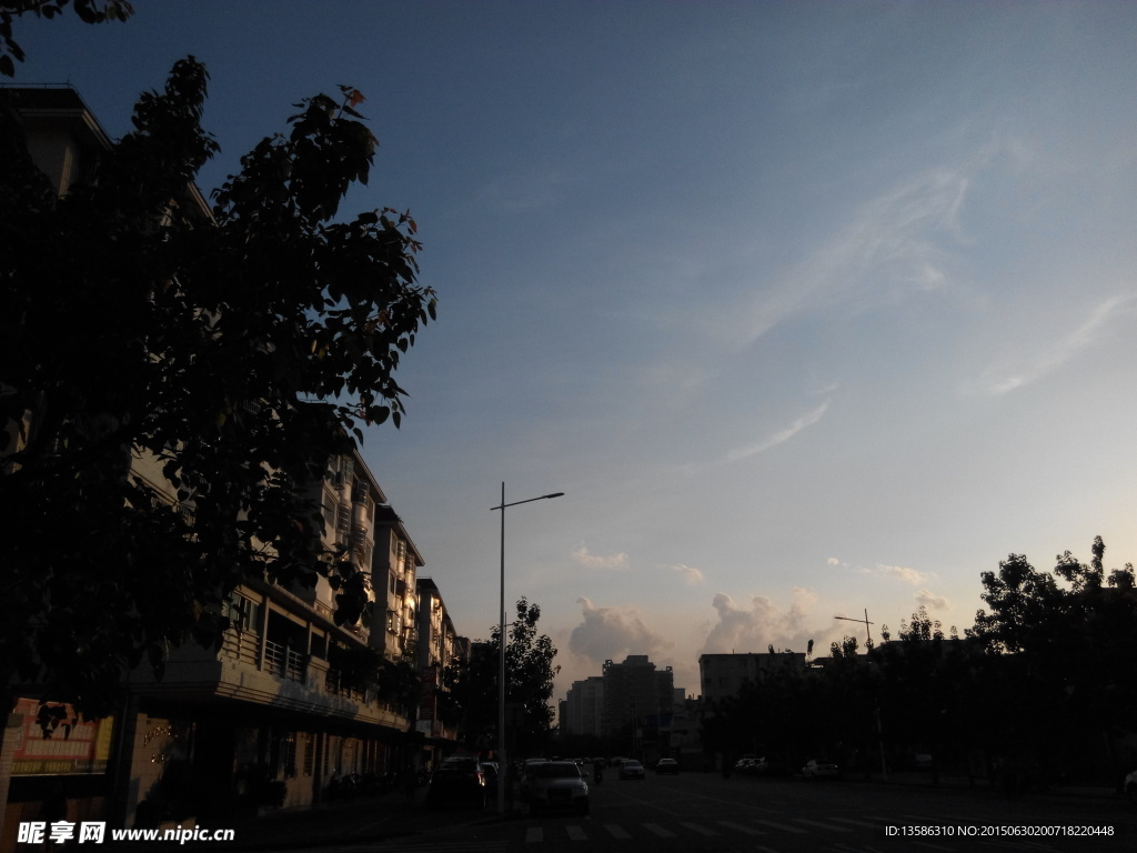 黄昏  夕阳