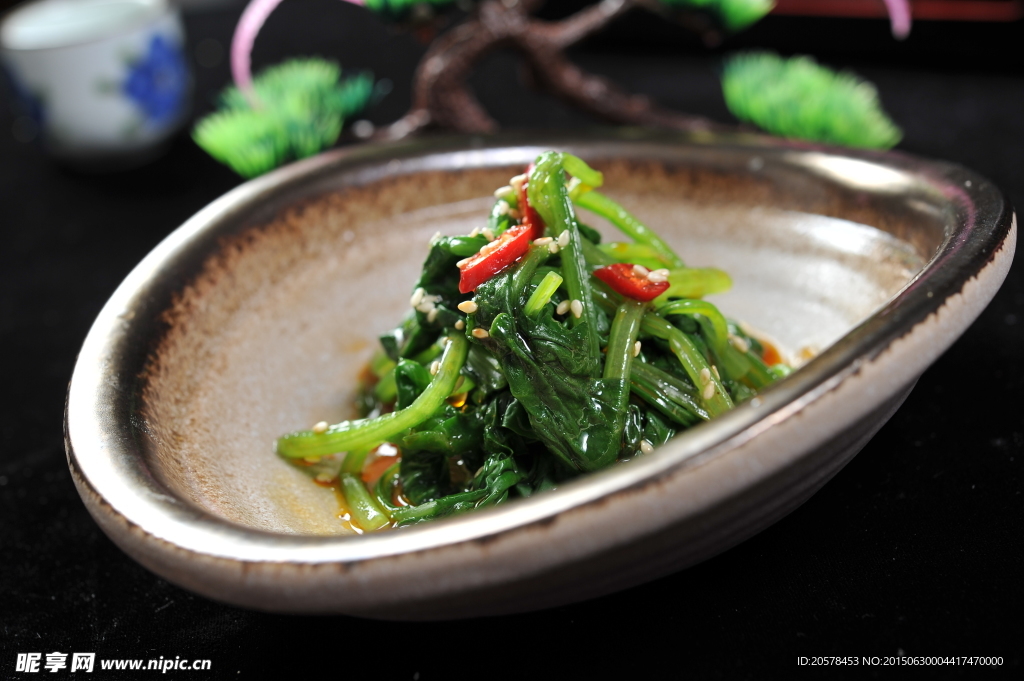 香拌菠菜