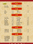 酒店价格表