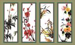 竹梅兰菊