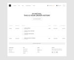 英文网页模板 Web 用户信息