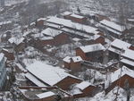 花鱼村雪景全貌