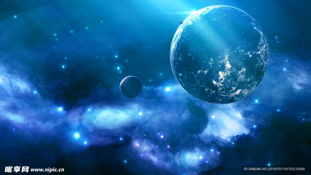 蓝色行星