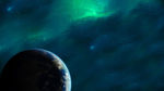 绿色星空