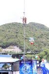多人跳水表演