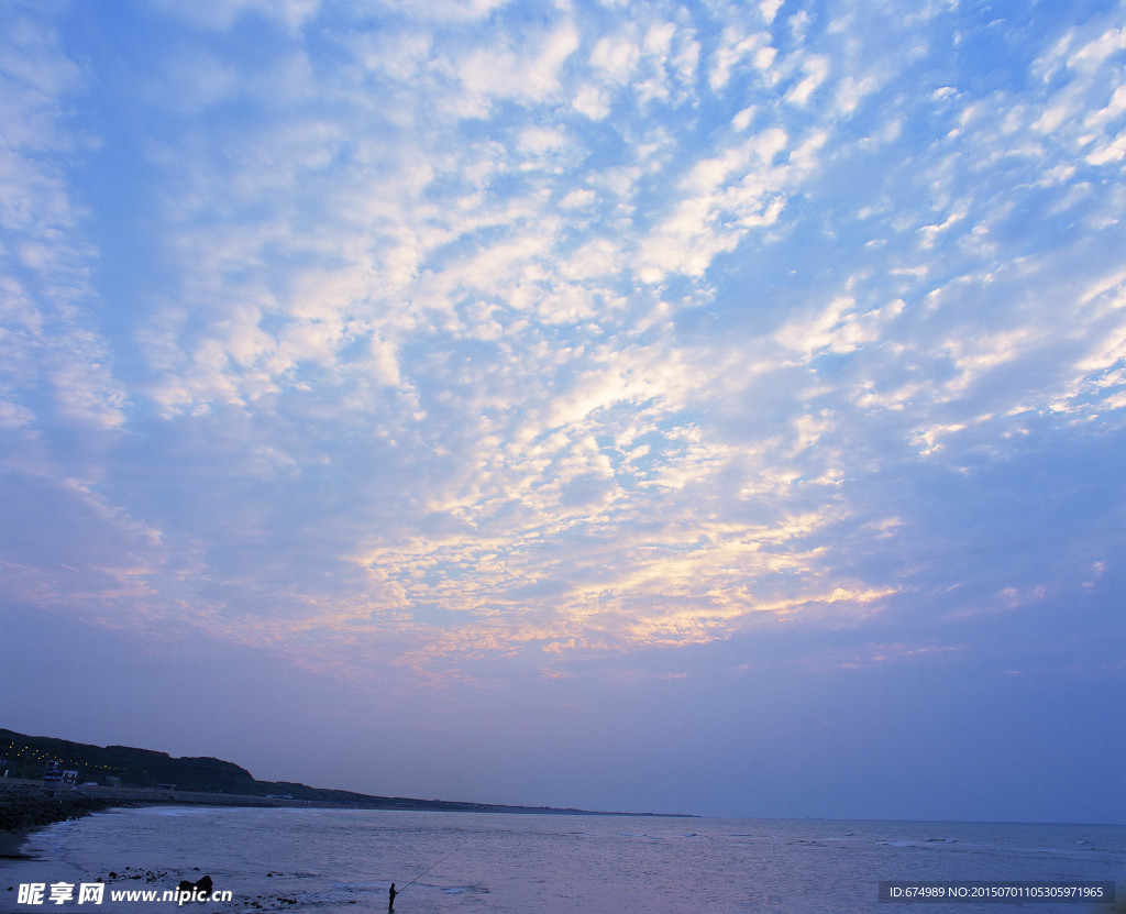 黄昏天空