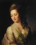 油画美女