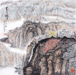 山石图