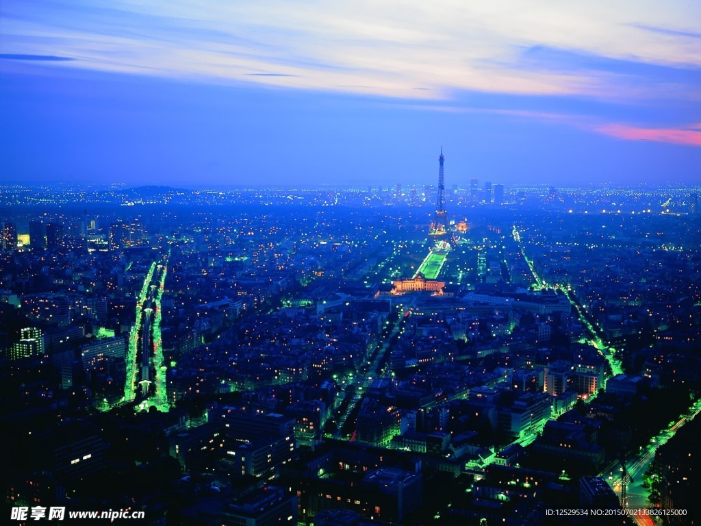 纽约夜景