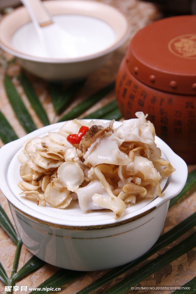 花旗参炖螺头
