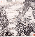 山石图