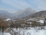 少室山雪景