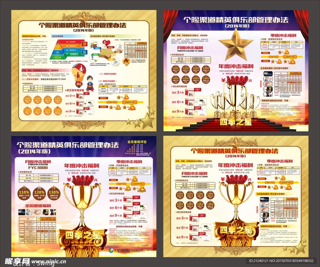 中国人寿星级海报