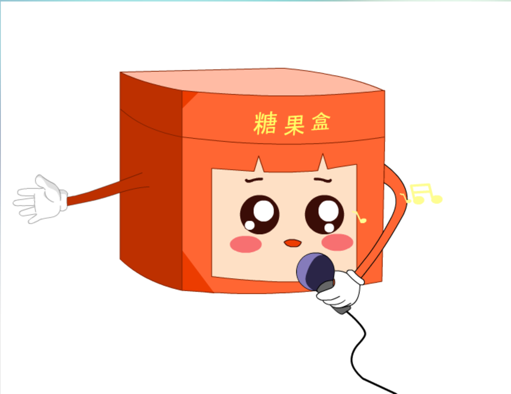 卡通盒子人唱歌flash动画