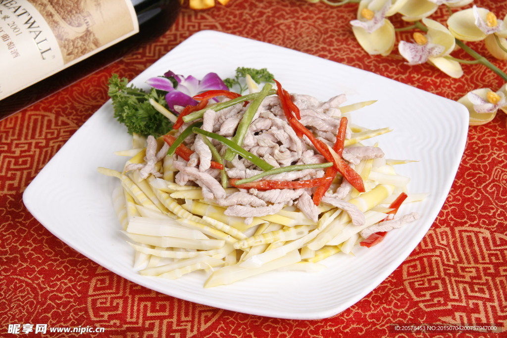 春笋炒肉丝