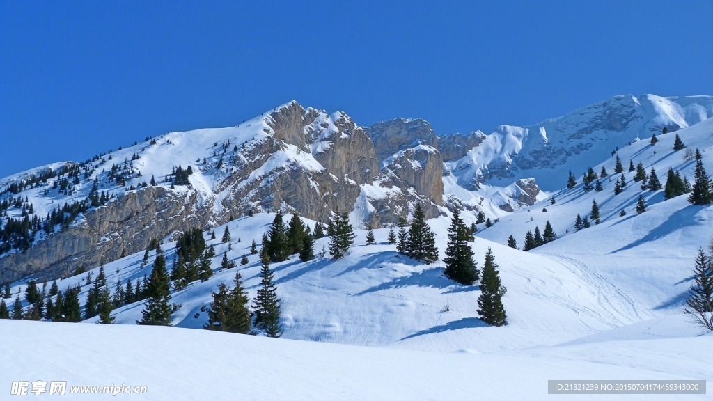 雪山高清大图