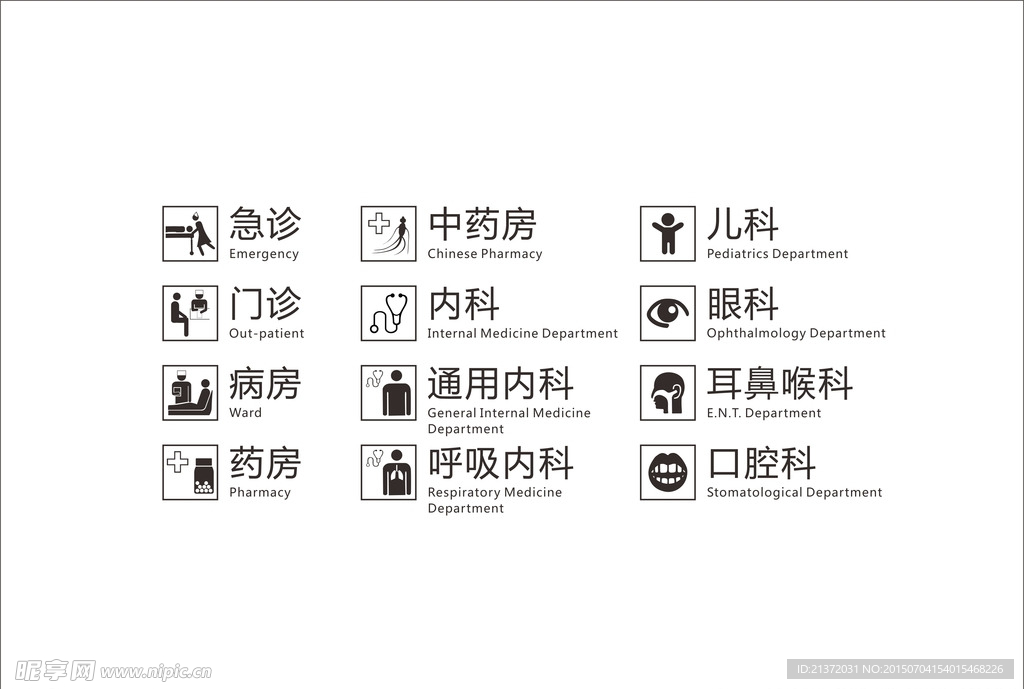 国家医疗标准图形符号（国标）