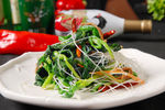 拌菠菜粉丝