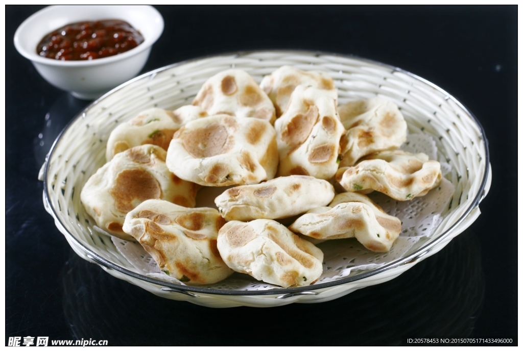 特色石子饼