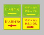 入口指示牌