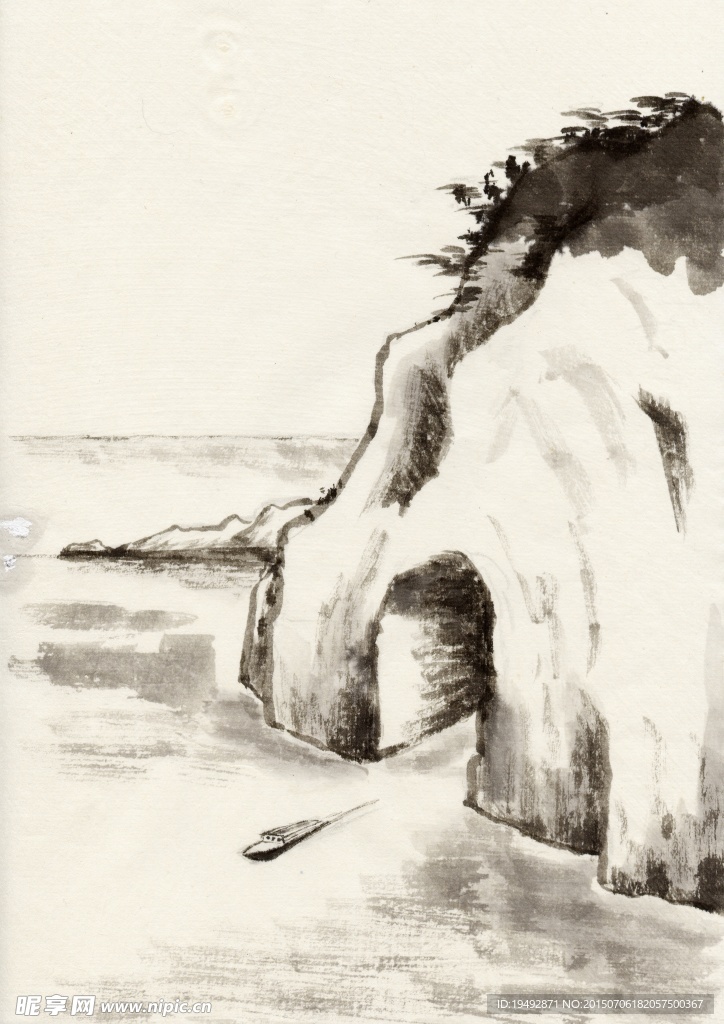 水墨画