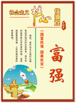 社会主义核心价值观  富强