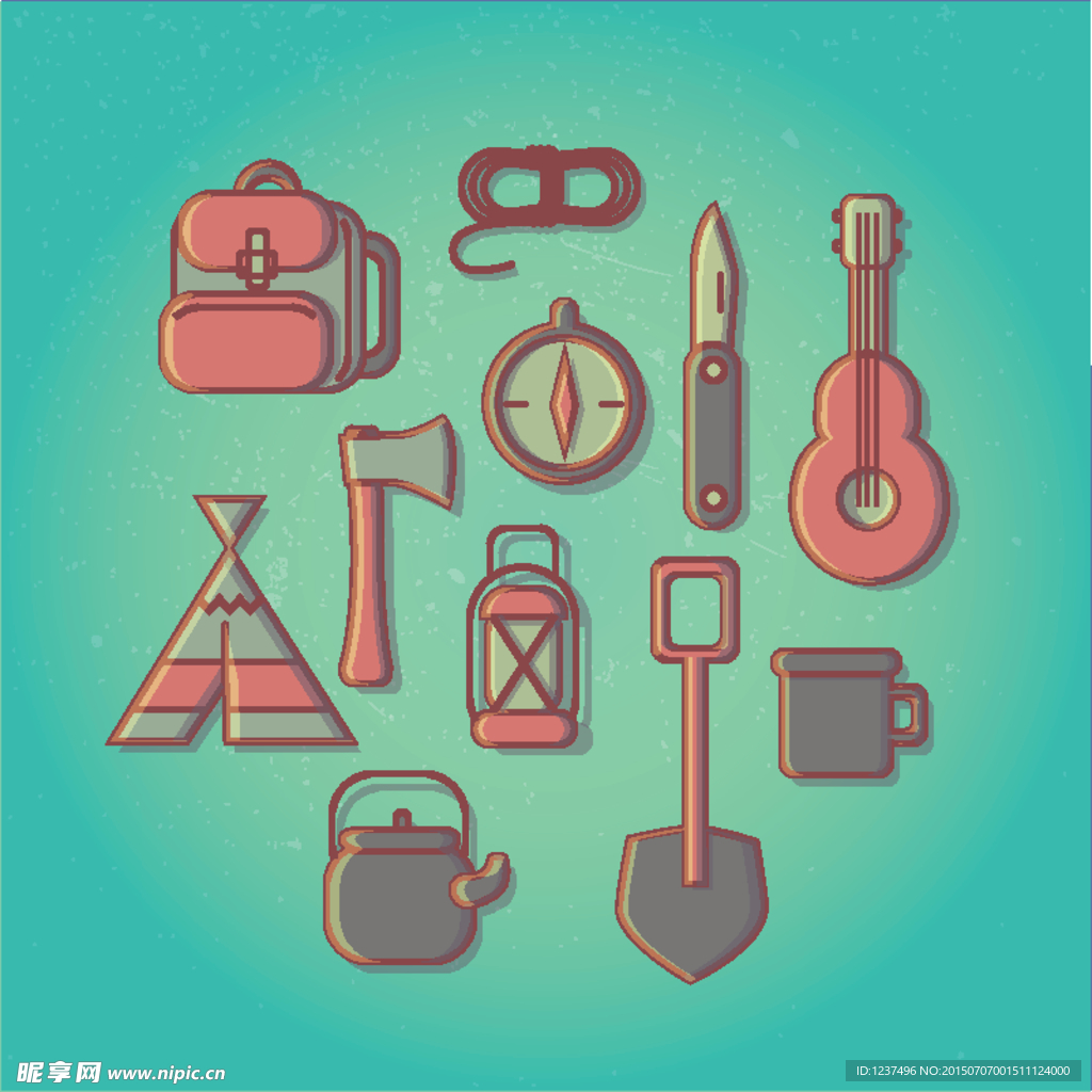 野营工具图标