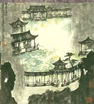水墨山水画