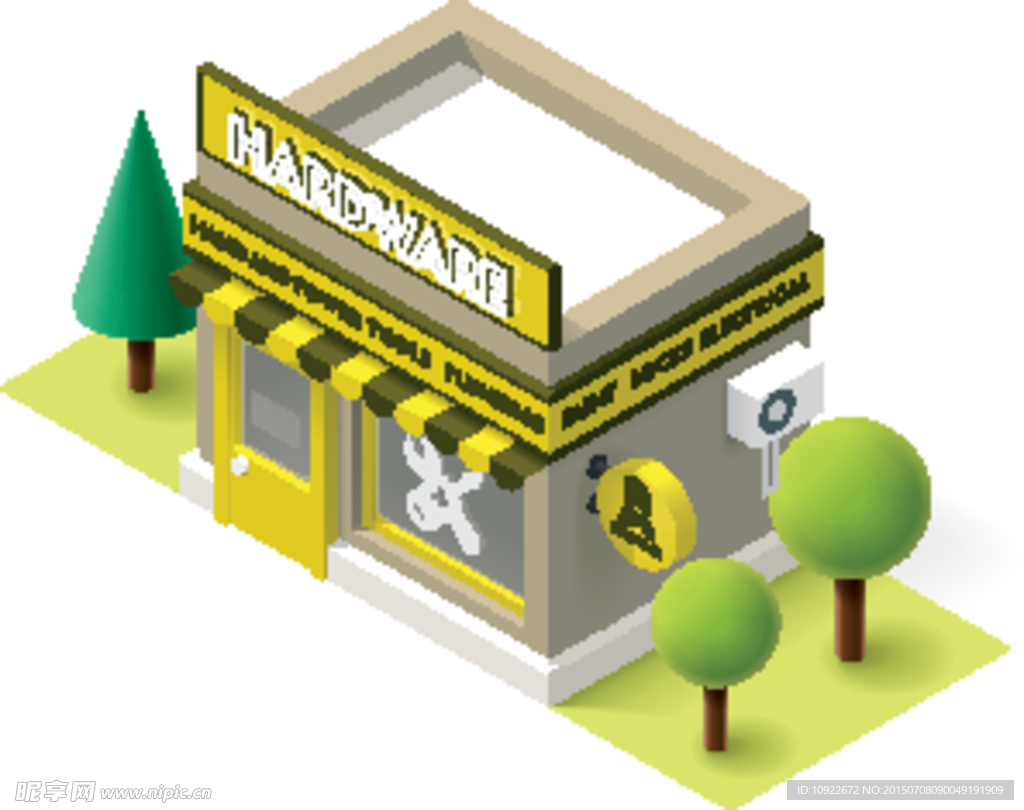 时尚卡通 建筑设计