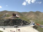 俯拍西藏景色