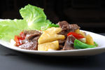 菠萝炒牛肉
