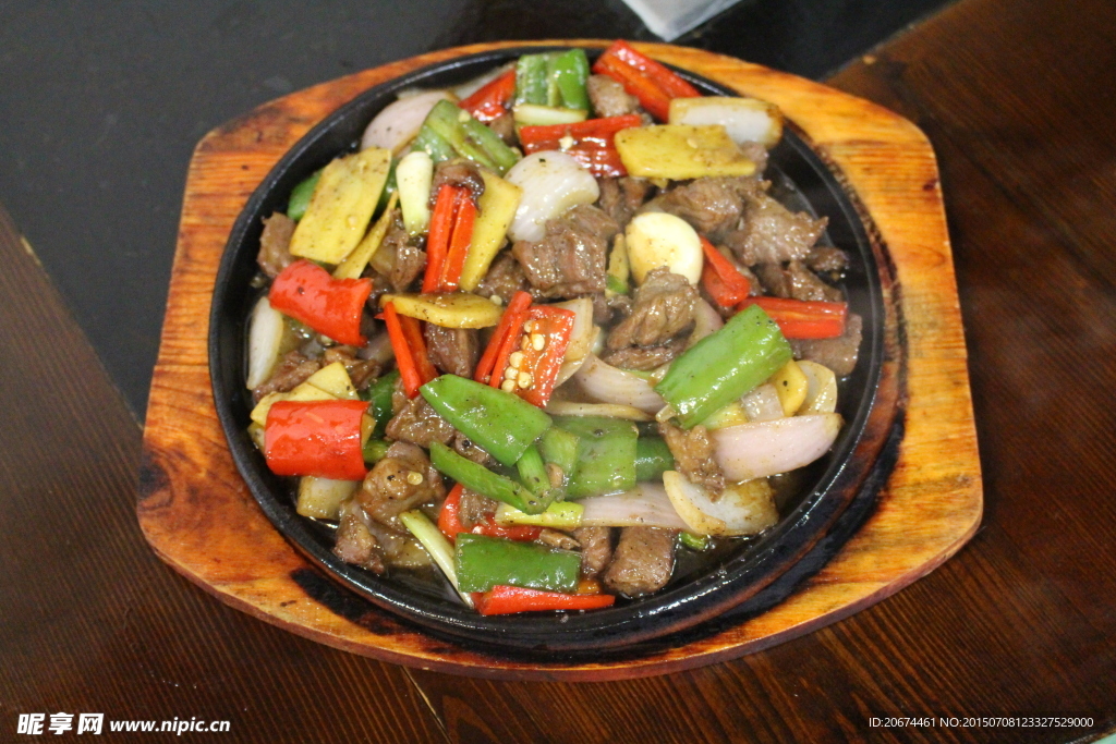 铁板牛肉