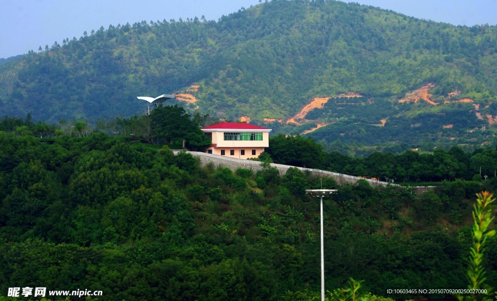 雁鸣湖 山岚风光