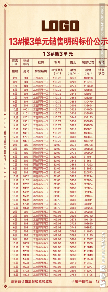 地产公示