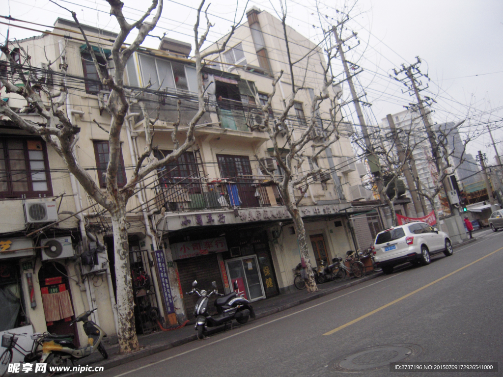 上海老街风景