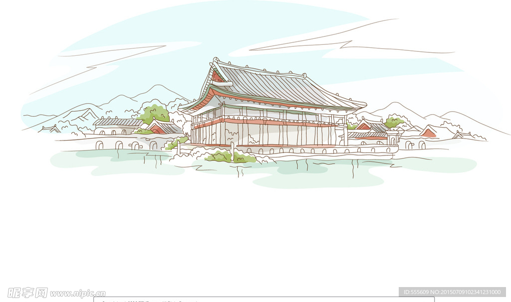 中国古典建筑风光