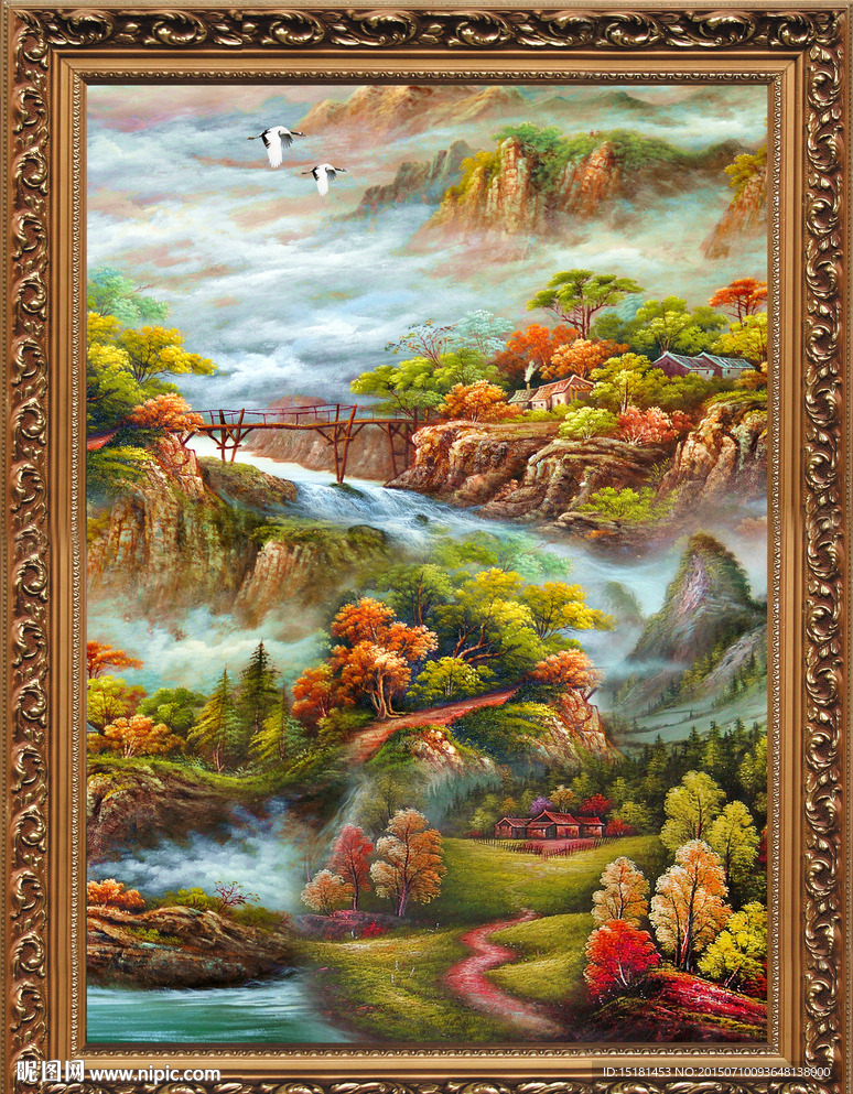 油画风景