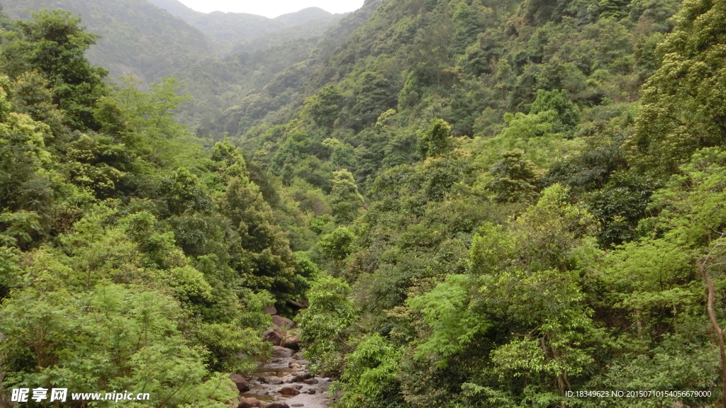 东莞银瓶山风景