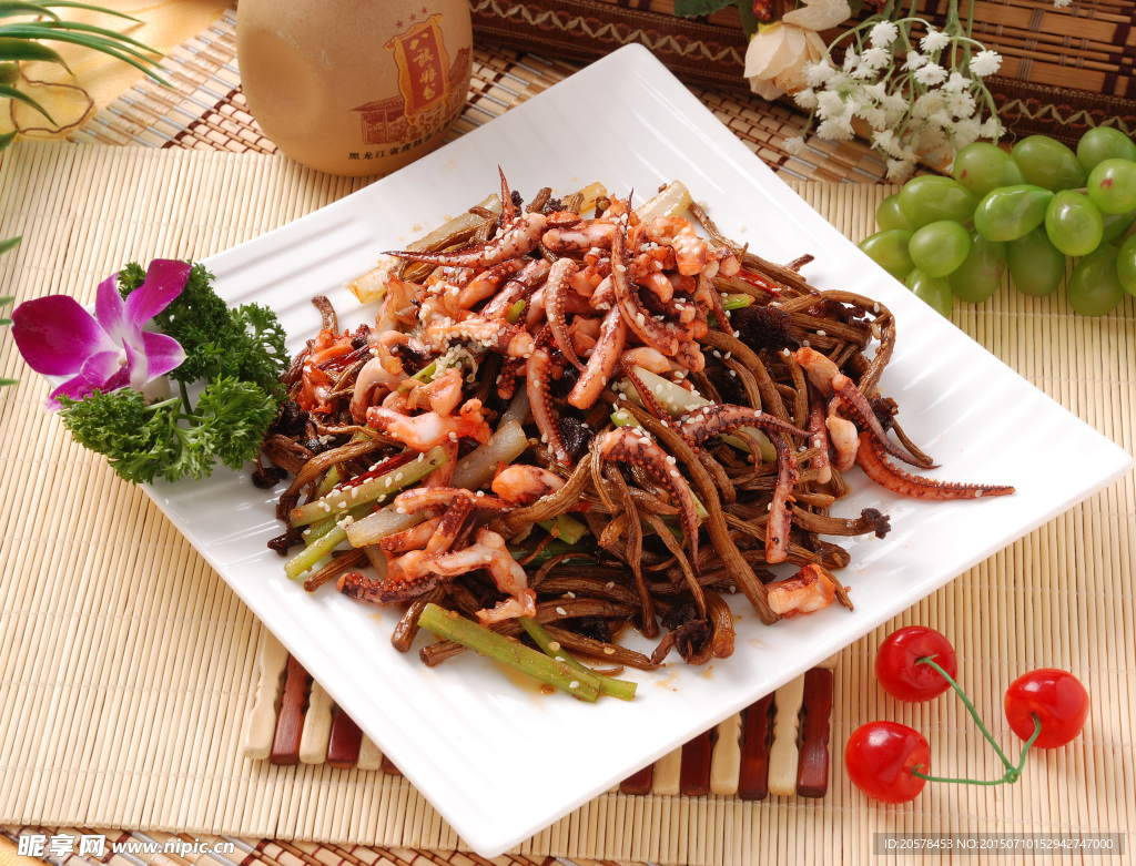 龙须茶树菇