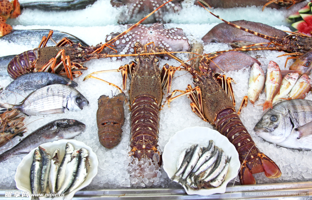 海鲜食物大餐