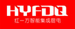 红一方智能集成厨电门头标志