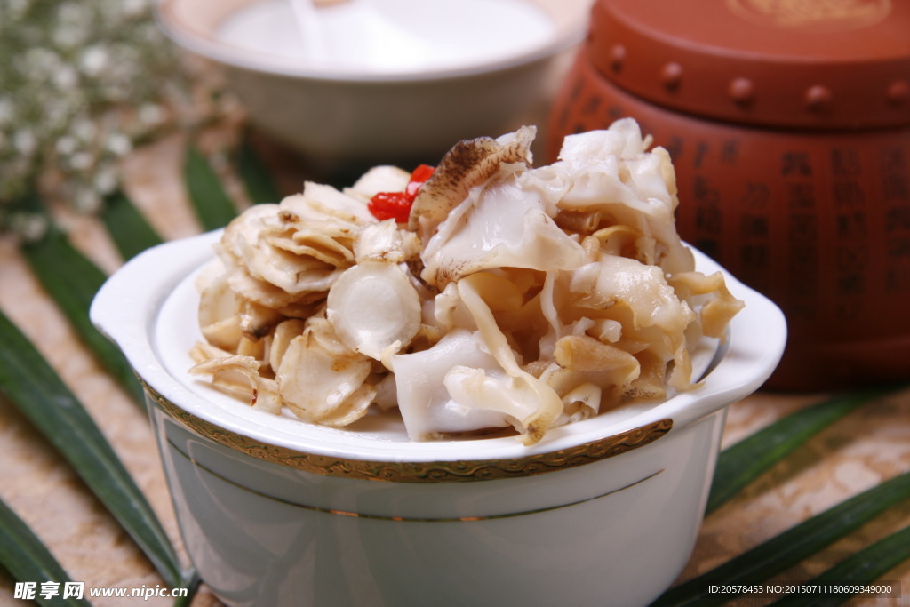 花旗参炖螺头